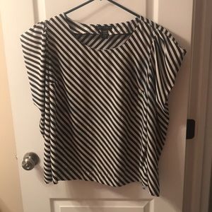 APOSTROPHE black and white large top